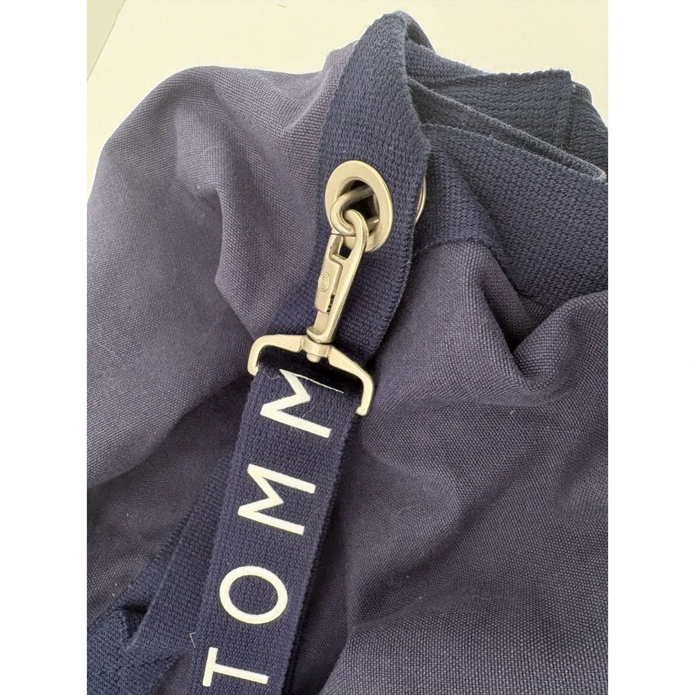 Tommy Hilfiger Vintage 90's Large Canvas Bag Sling Sack Backpack Duffel Bag